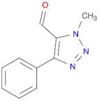 1H-1,2,3-Triazole-5-carboxaldehyde, 1-methyl-4-phenyl-