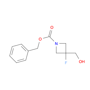 1-Azetidinecarboxylic acid, 3-fluoro-3-(hydroxymethyl)-, phenylmethyl ester