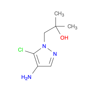 1H-Pyrazole-1-ethanol, 4-amino-5-chloro-α,α-dimethyl-