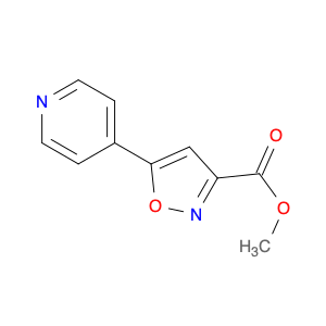 3-Isoxazolecarboxylic acid, 5-(4-pyridinyl)-, methyl ester