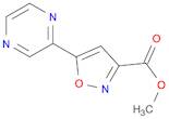 3-Isoxazolecarboxylic acid, 5-(2-pyrazinyl)-, methyl ester