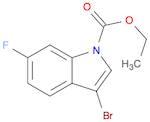 1H-Indole-1-carboxylic acid, 3-bromo-6-fluoro-, ethyl ester