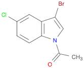 Ethanone, 1-(3-bromo-5-chloro-1H-indol-1-yl)-