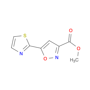 3-Isoxazolecarboxylic acid, 5-(2-thiazolyl)-, methyl ester