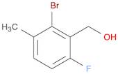 Benzenemethanol, 2-bromo-6-fluoro-3-methyl-