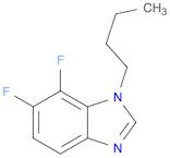 1H-Benzimidazole, 1-butyl-6,7-difluoro-