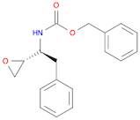 Carbamic acid, N-[(1S)-1-(2R)-2-oxiranyl-2-phenylethyl]-, phenylmethyl ester