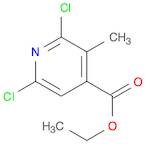 4-Pyridinecarboxylic acid, 2,6-dichloro-3-methyl-, ethyl ester