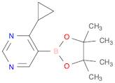 Pyrimidine, 4-cyclopropyl-5-(4,4,5,5-tetramethyl-1,3,2-dioxaborolan-2-yl)-