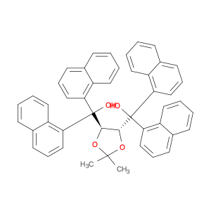 1,3-Dioxolane-4,5-dimethanol, 2,2-dimethyl-α4,α4,α5,α5-tetra-1-naphthalenyl-, (4R,5R)-