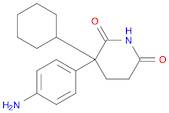 2,6-Piperidinedione, 3-(4-aminophenyl)-3-cyclohexyl-