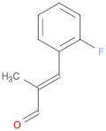 2-Propenal, 3-(2-fluorophenyl)-2-methyl-, (2E)-