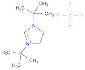 1H-Imidazolium, 1,3-bis(1,1-dimethylethyl)-4,5-dihydro-, tetrafluoroborate(1-) (1:1)