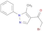 Ethanone, 2-bromo-1-(5-methyl-1-phenyl-1H-pyrazol-4-yl)-