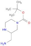 1-Piperazinecarboxylic acid, 3-(aminomethyl)-, 1,1-dimethylethyl ester