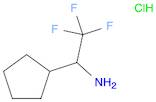 Cyclopentanemethanamine, α-(trifluoromethyl)-, hydrochloride (1:1)