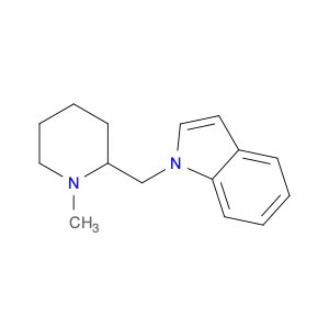 1-((1-Methylpiperidin-2-yl)methyl)-1H-indole