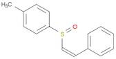 Benzene, 1-methyl-4-[[(1Z)-2-phenylethenyl]sulfinyl]-