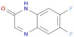 2(1H)-Quinoxalinone, 6,7-difluoro-