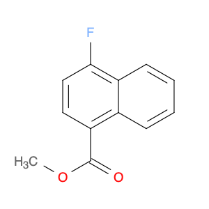 1-Naphthalenecarboxylic acid, 4-fluoro-, methyl ester