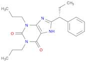 1H-Purine-2,6-dione, 3,7-dihydro-8-[(1R)-1-phenylpropyl]-1,3-dipropyl-