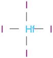 Hafnium iodide (HfI4)