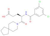 8-Azaspiro[4.5]decane-8-pentanoic acid, γ-[(3,5-dichlorobenzoyl)amino]-δ-oxo-, (γR)-