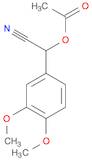 Benzeneacetonitrile, α-(acetyloxy)-3,4-dimethoxy-