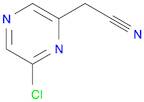 2-Pyrazineacetonitrile, 6-chloro-