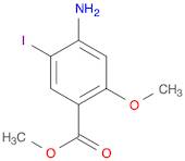 Benzoic acid, 4-amino-5-iodo-2-methoxy-, methyl ester