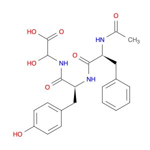 Glycine, N-[N-(N-acetyl-L-phenylalanyl)-L-tyrosyl]-2-hydroxy- (9CI)