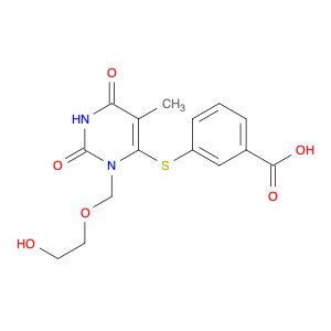 Benzoic acid, 3-[[1,2,3,6-tetrahydro-3-[(2-hydroxyethoxy)methyl]-5-methyl-2,6-dioxo-4-pyrimidinyl]…