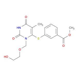 Benzoic acid, 3-[[1,2,3,6-tetrahydro-3-[(2-hydroxyethoxy)methyl]-5-methyl-2,6-dioxo-4-pyrimidinyl]…