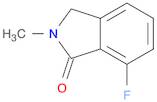 1H-Isoindol-1-one, 7-fluoro-2,3-dihydro-2-methyl-