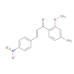 2-Propen-1-one, 1-(2-methoxy-4-methylphenyl)-3-(4-nitrophenyl)-