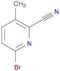 2-Pyridinecarbonitrile, 6-bromo-3-methyl-