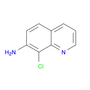 7-Quinolinamine, 8-chloro-