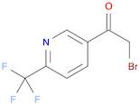 Ethanone, 2-bromo-1-[6-(trifluoromethyl)-3-pyridinyl]-