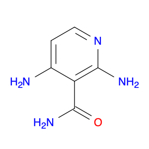 3-Pyridinecarboxamide, 2,4-diamino-