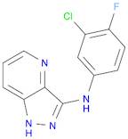 1H-Pyrazolo[4,3-b]pyridin-3-amine, N-(3-chloro-4-fluorophenyl)-