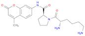 L-Prolinamide, L-lysyl-N-(4-methyl-2-oxo-2H-1-benzopyran-7-yl)-