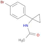 Acetamide, N-[1-(4-bromophenyl)cyclopropyl]-