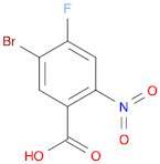 Benzoic acid, 5-bromo-4-fluoro-2-nitro-