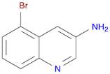 3-Quinolinamine, 5-bromo-