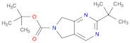 6H-Pyrrolo[3,4-d]pyrimidine-6-carboxylic acid, 2-(1,1-dimethylethyl)-5,7-dihydro-, 1,1-dimethyle...