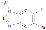 1H-Benzotriazole, 5-bromo-6-fluoro-1-methyl-