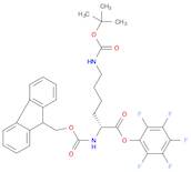 D-Lysine, N6-[(1,1-dimethylethoxy)carbonyl]-N2-[(9H-fluoren-9-ylmethoxy)carbonyl]-, pentafluorophe…