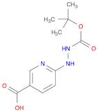 3-Pyridinecarboxylic acid, 6-[1-[(1,1-dimethylethoxy)carbonyl]hydrazinyl]-