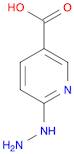 3-Pyridinecarboxylic acid, 6-hydrazinyl-