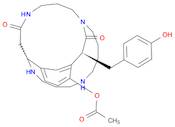 1,6,10,22-Tetraazatricyclo[9.7.6.112,16]pentacosa-12(25),13,15-triene-18,23-dione, 15-(acetyloxy)-…